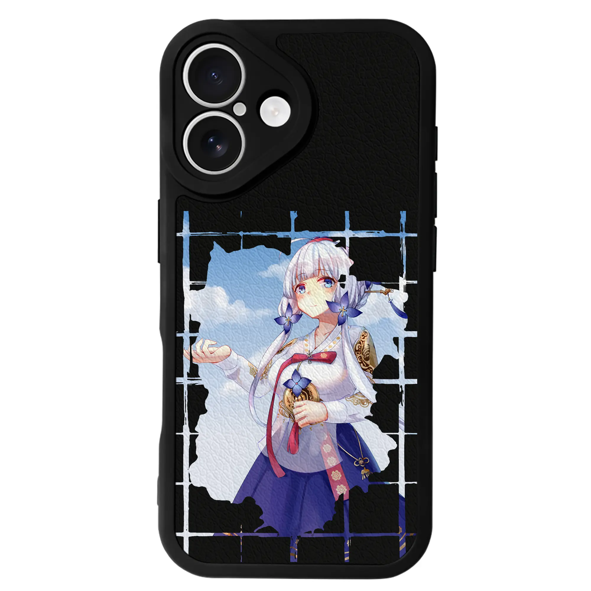 アズールレーン グッズ,イラストリアス - IPhone 16シリーズ対応 ・ シリコンスマホケース ・ レザー調 ・ 高精度フィット ・ 耐衝撃 ・ ワイヤレス充電対応 ・ 精密カット